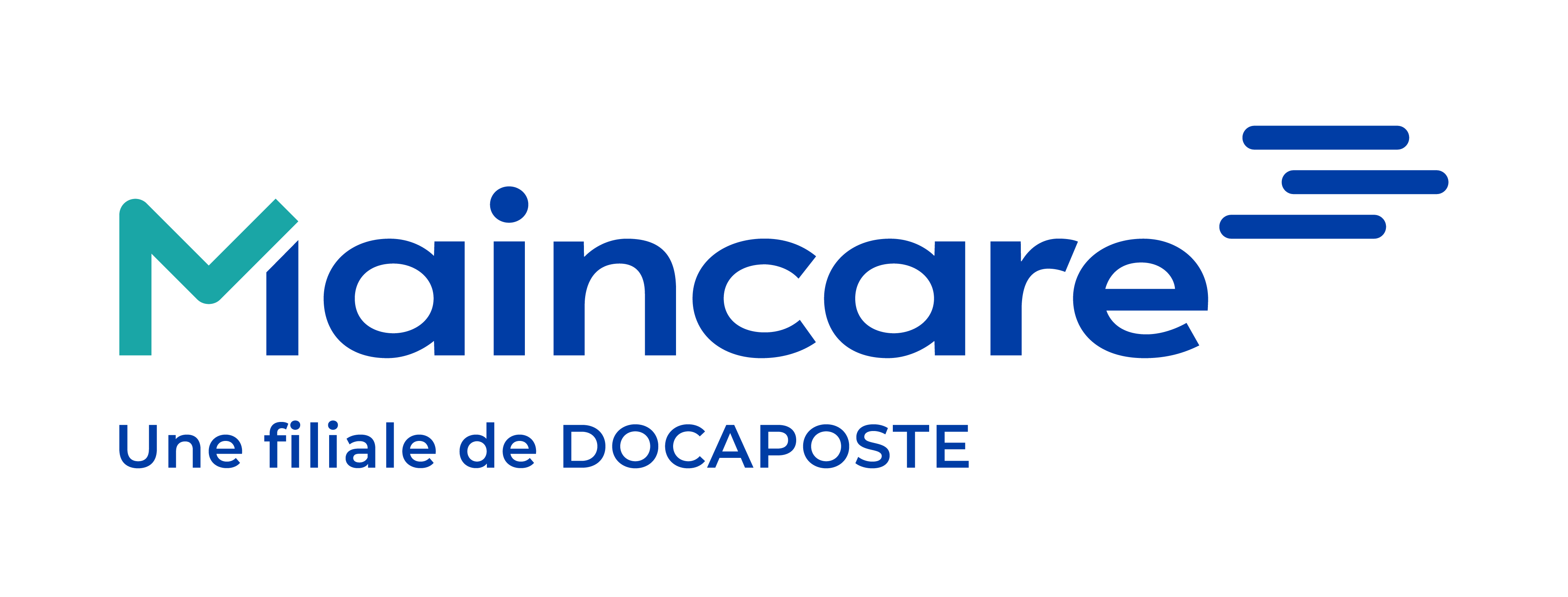 Logo Maincare (Par La Poste Santé et Autonomie)